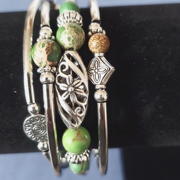 Gemstones Wrap Bracelet - Picture 5 of 8